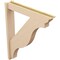Ekena Millwork 5 1/2-in W x 32-in D x 38-in H Funston Trad Rough Cedar Woodgrain TimberThane Outlooker, Primed Tan OUTUR055X32X38FST04RCPR - alternate 5